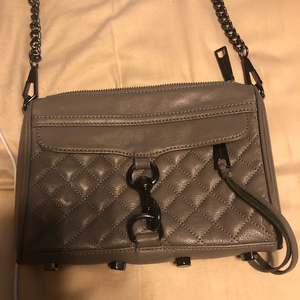 Grey Rebecca Minkoff Mini Mac - image 1